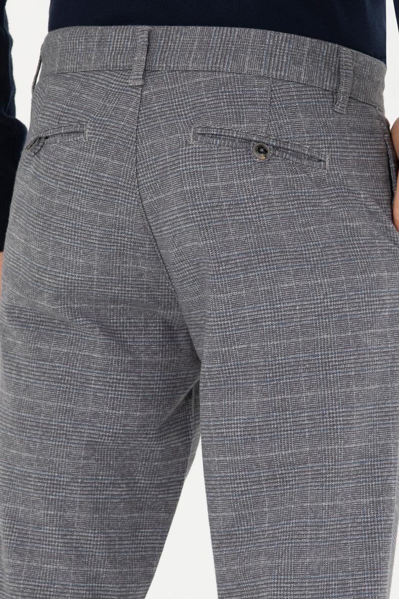 Erkek Gri Kanvas Pantolon - 50272269228