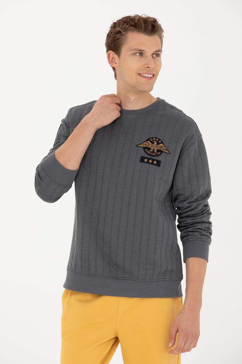 Erkek Antrasit Sweatshirt