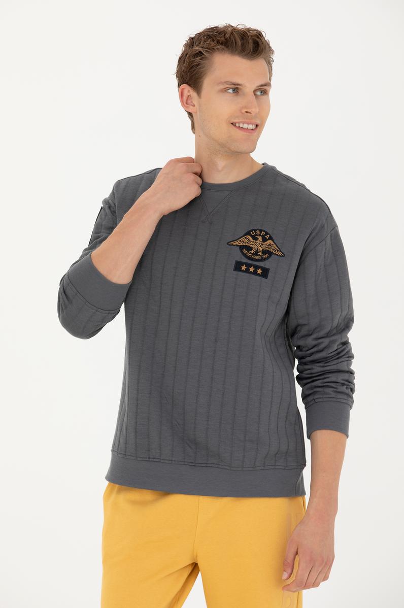 Erkek Antrasit Sweatshirt