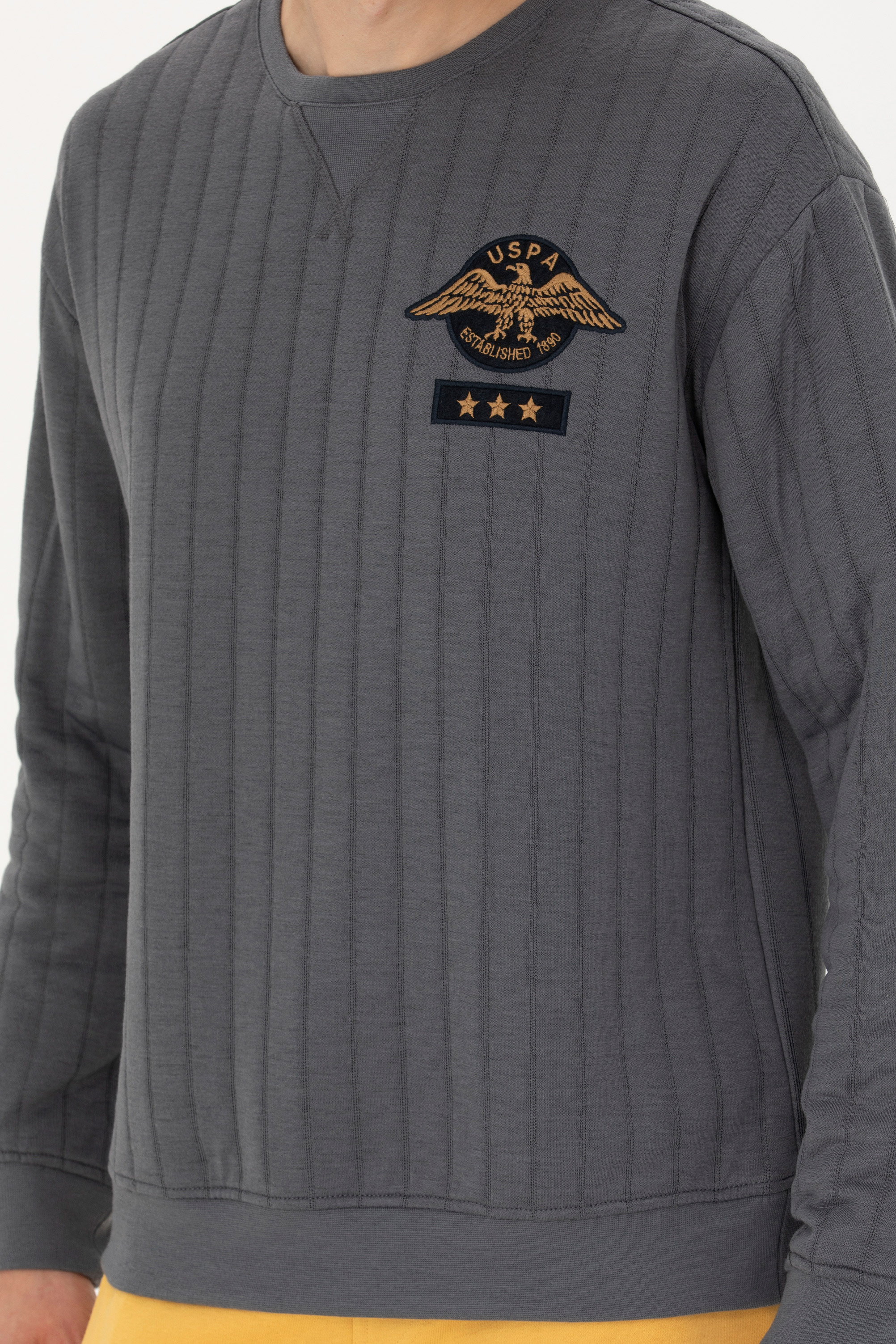 Erkek Antrasit Sweatshirt - Image 6