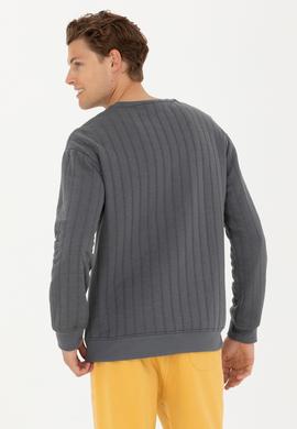 Erkek Antrasit Sweatshirt - 50270819051