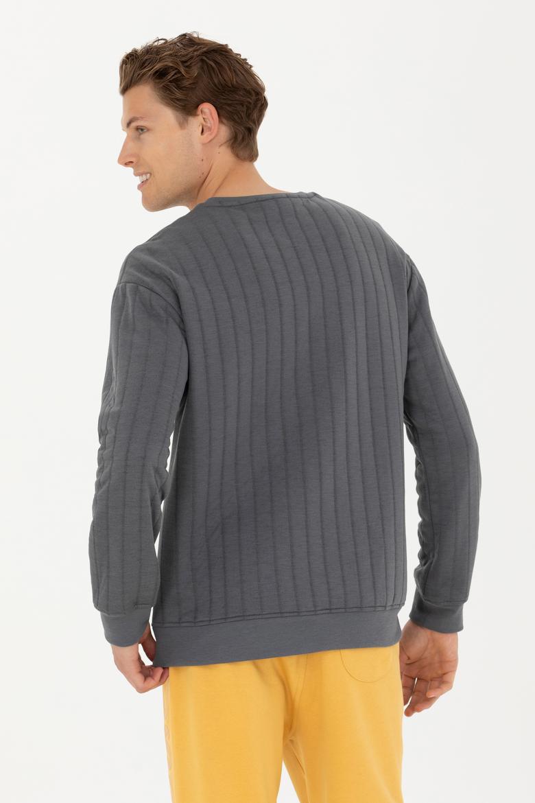 Erkek Antrasit Sweatshirt - 50270819051