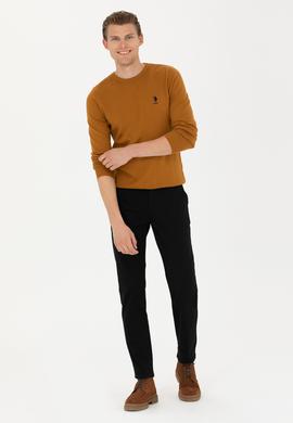 Erkek Siyah Kanvas Pantolon - 50275530021