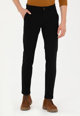 Erkek Siyah Kanvas Pantolon - 50275530021