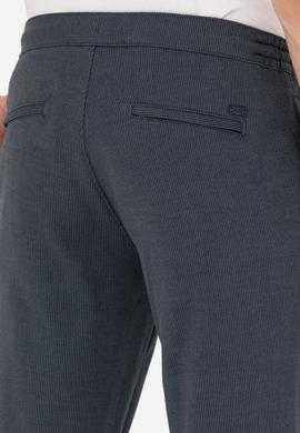 Erkek Slim Fit Lacivert Kanvas Pantolon - 50272340076