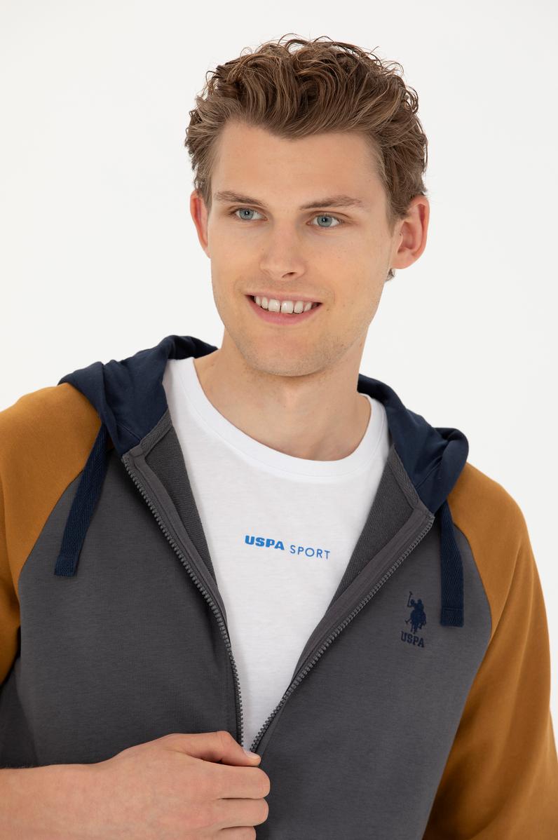 Erkek Antrasit Örme Hırka