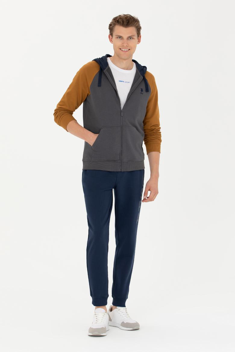 Erkek Antrasit Örme Hırka - 50273947016