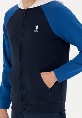 Erkek Lacivert Örme Hırka - 50273947006