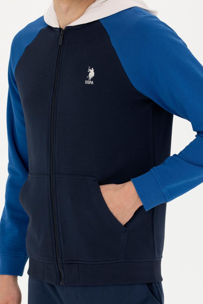 Erkek Lacivert Örme Hırka - 50273947006