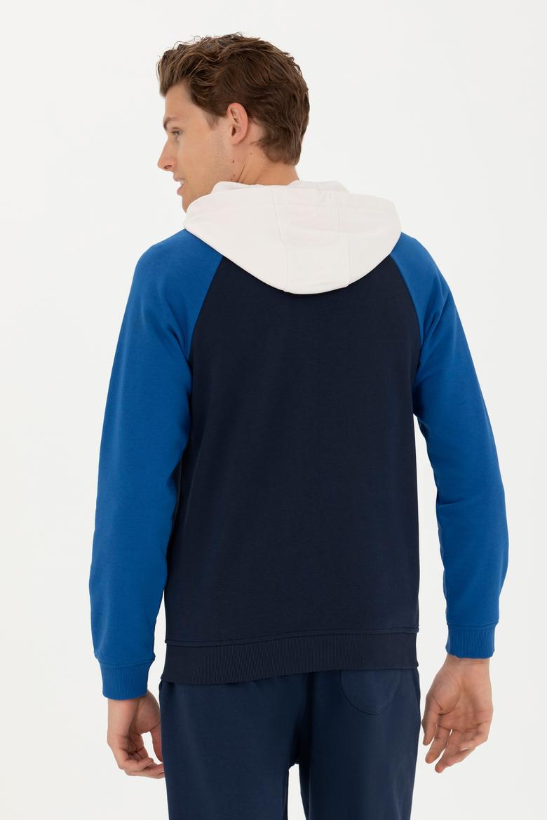 Erkek Lacivert Örme Hırka - 50273947006