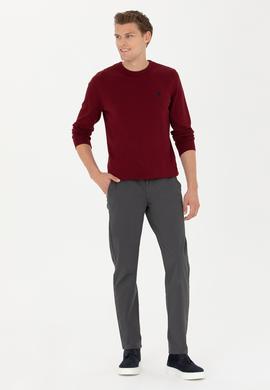 Erkek Antrasit Kanvas Pantolon - 50275530043