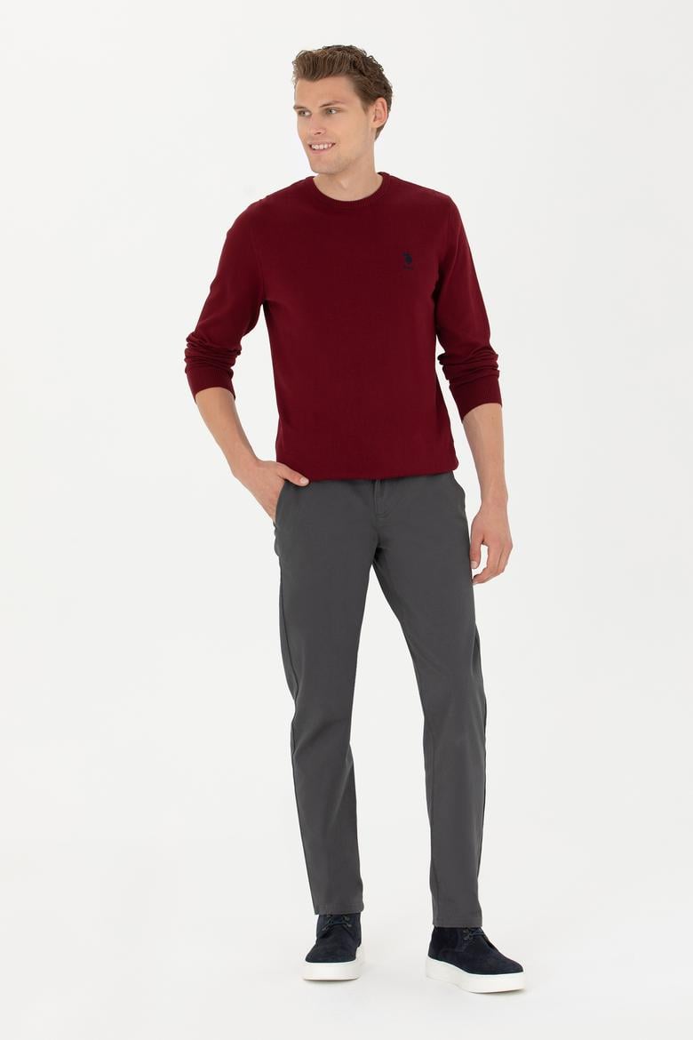 Erkek Antrasit Kanvas Pantolon - 50275530043