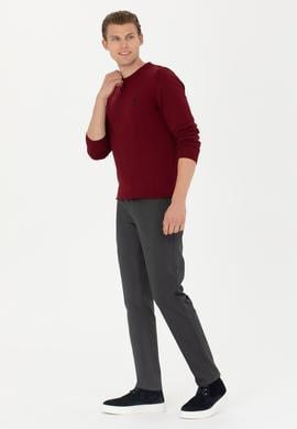 Erkek Antrasit Kanvas Pantolon - 50275530043