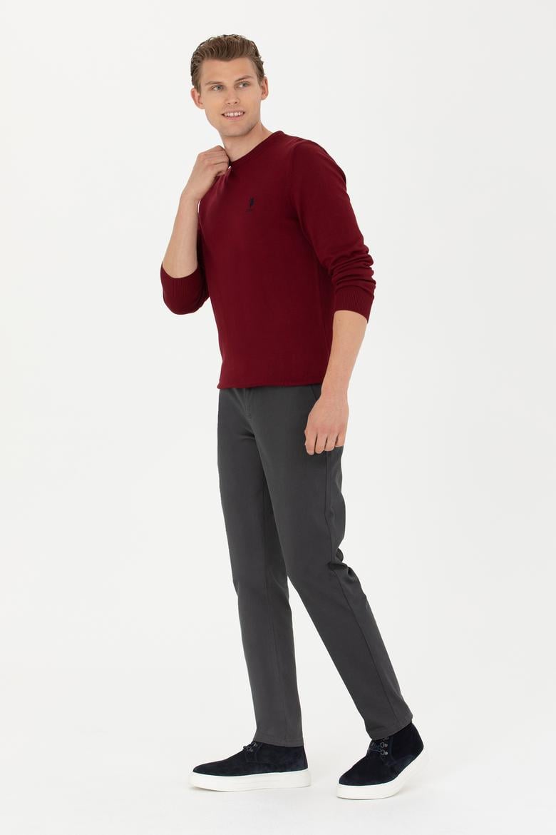 Erkek Antrasit Kanvas Pantolon - 50275530043