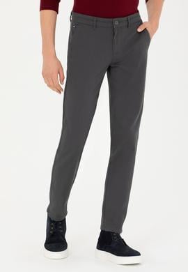 Erkek Antrasit Kanvas Pantolon - 50275530043