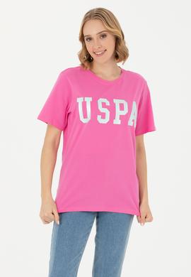 Kadın Pembe Basic Tişört - 50262658054