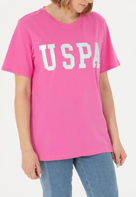 Kadın Pembe Basic Tişört - 50262658054