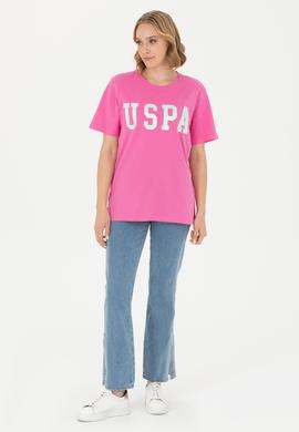 Kadın Pembe Basic Tişört - 50262658054