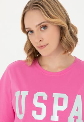 Kadın Pembe Basic Tişört - 50262658054