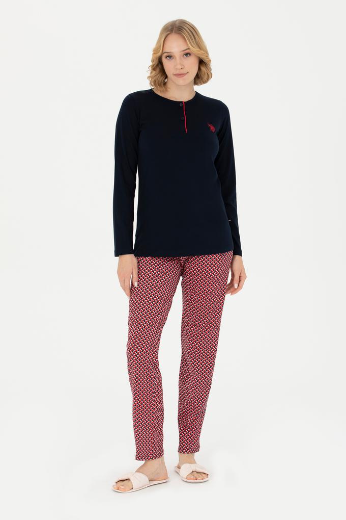 Kadın Lacivert Pijama Takımı