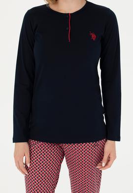 Kadın Lacivert Pijama Takımı - 50264797008