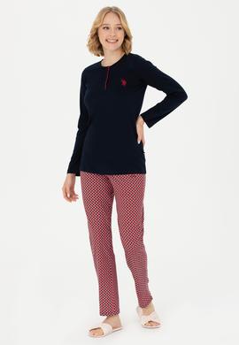 Kadın Lacivert Pijama Takımı - 50264797008