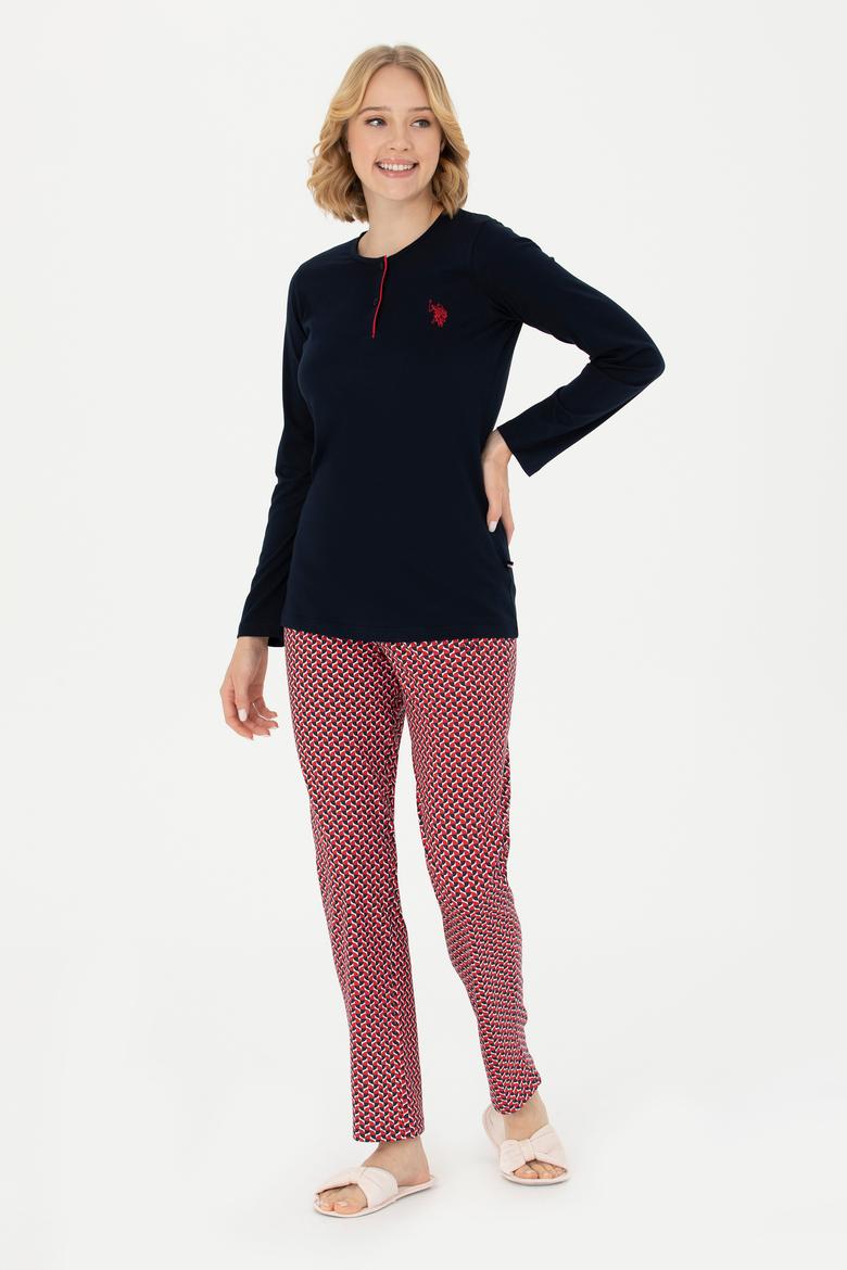 Kadın Lacivert Pijama Takımı - 50264797008