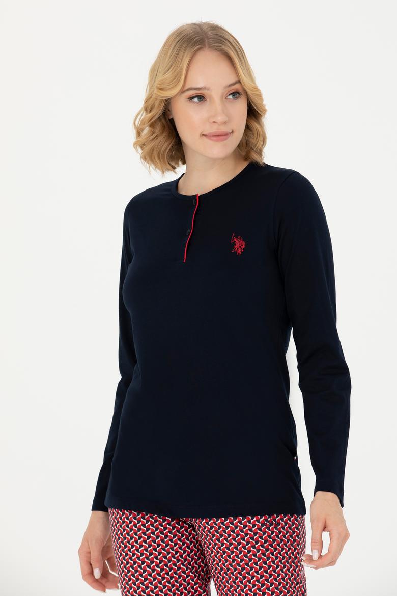 Kadın Lacivert Pijama Takımı - 50264797008