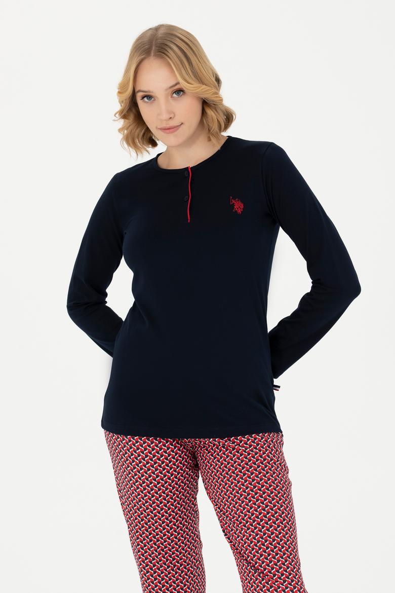 Kadın Lacivert Pijama Takımı - 50264797008