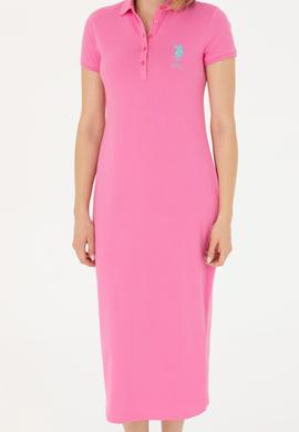 Kadın Pembe Örme Elbise - 50267566046