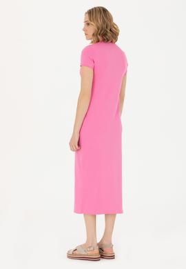 Kadın Pembe Örme Elbise - 50267566046