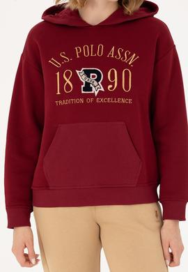Kadın Bordo Sweatshirt - 50271589006