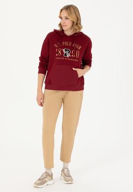 Kadın Bordo Sweatshirt - 50271589006