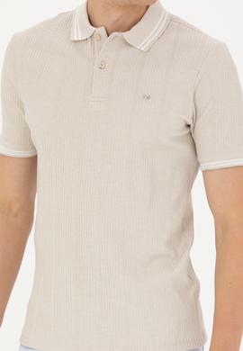 Erkek Taş Polo Yaka Tişört - 50263425017