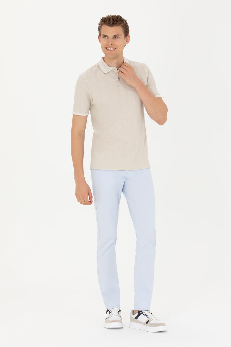 Erkek Taş Polo Yaka Tişört - 50263425017