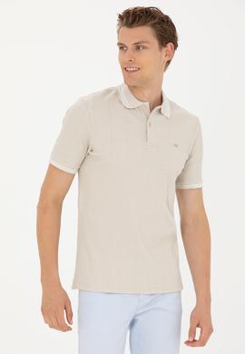 Erkek Taş Polo Yaka Tişört - 50263425017