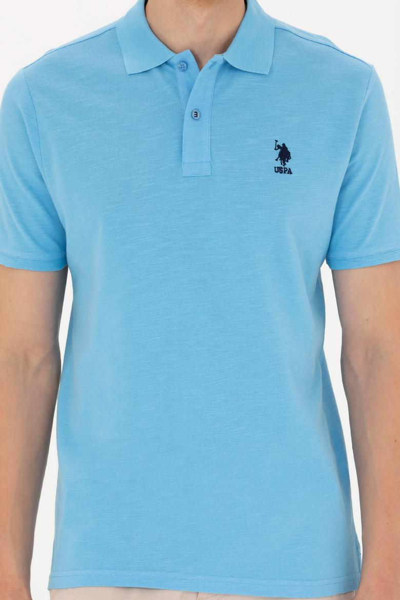 Erkek Turkuaz Polo Yaka Tişört - 50263520072