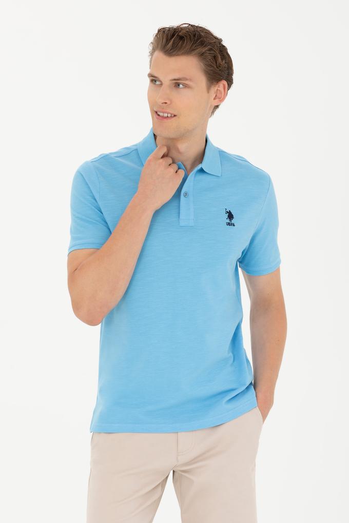 Erkek Turkuaz Polo Yaka Tişört