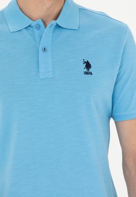 Erkek Turkuaz Polo Yaka Tişört - 50263520072