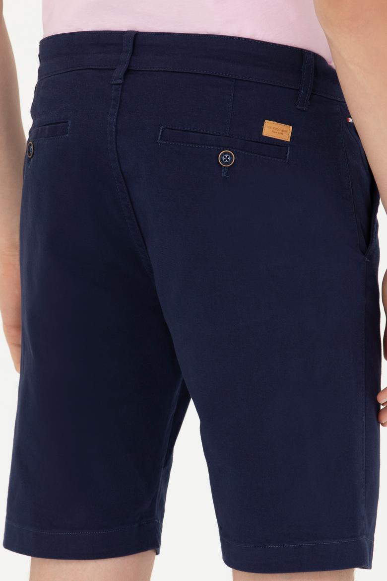 Erkek Lacivert Dokuma Şort - 50263898015