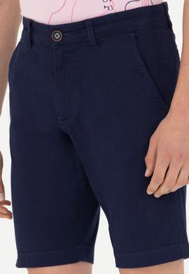 Erkek Lacivert Dokuma Şort - 50263898015