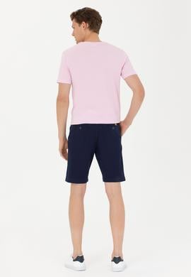 Erkek Lacivert Dokuma Şort - 50263898015