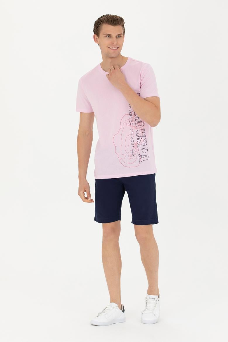 Erkek Lacivert Dokuma Şort