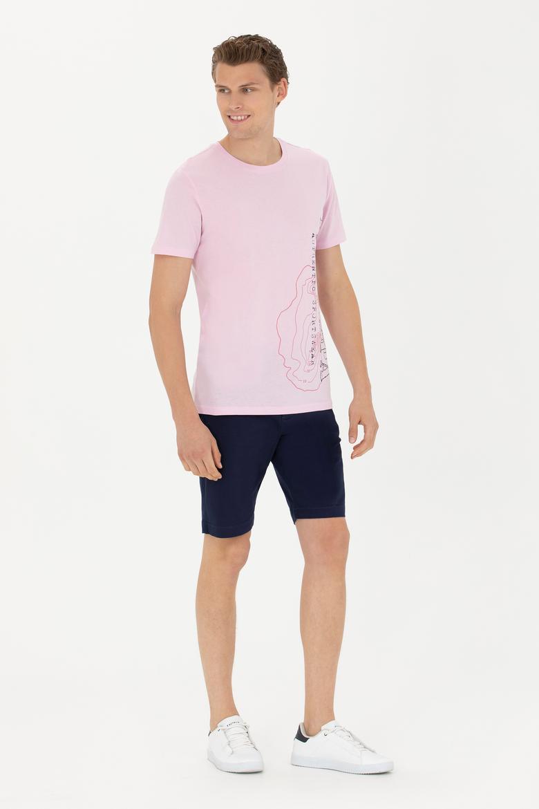 Erkek Lacivert Dokuma Şort - 50263898015