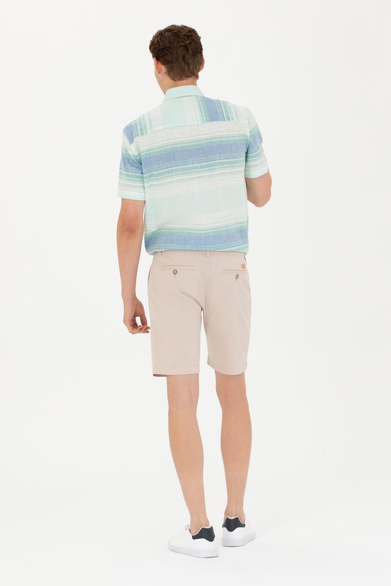 Erkek Taş Dokuma Şort - 50263898026