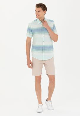 Erkek Taş Dokuma Şort - 50263898026