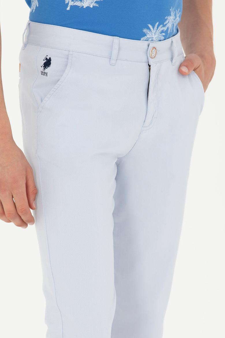 Erkek Açık Mavi Kanvas / Chino Pantolon - 50266054026