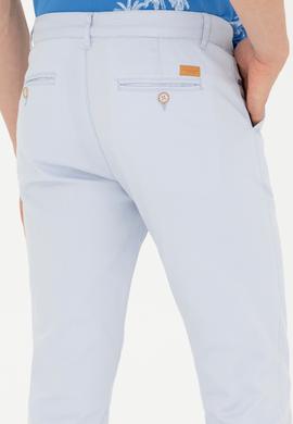 Erkek Açık Mavi Kanvas / Chino Pantolon - 50266054026
