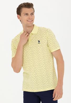 Erkek Açık Sarı Polo Yaka Tişört - 50263269023