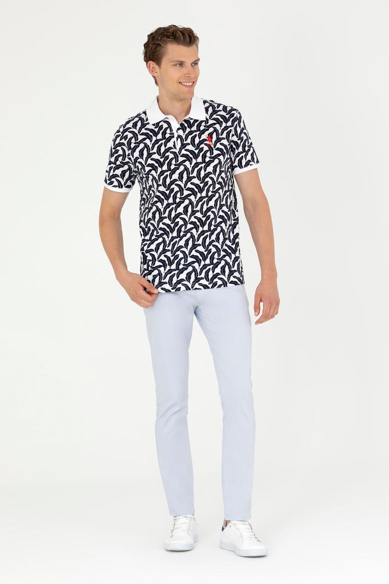 Erkek Lacivert Polo Yaka Tişört - 50263272001